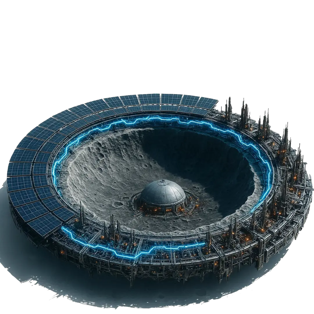 Construção Anel Coletor Lunar